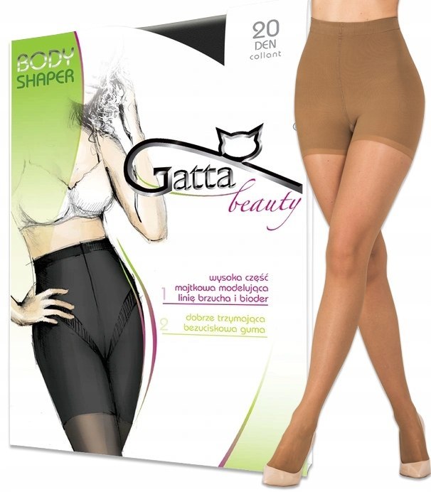 Gatta BODY SHAPER R4 rajstopy visone 20 DEN 12033544103 